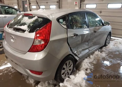 2017 Hyundai Accent Se from USA, damaged, VIN KMHCT5AE0HU317420